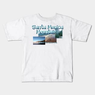 Santa Monica Mountains Kids T-Shirt